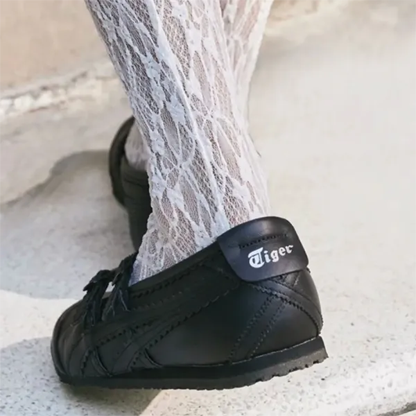 Giày Bệt Nữ Onitsuka Tiger Mexico 66 TGRS ‘Black’ 1182A660_001 Màu Đen Size 37