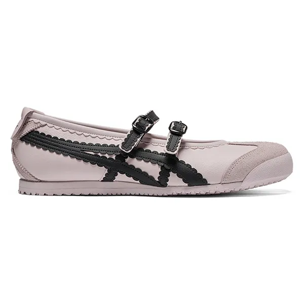 Giày Bệt Nữ Onitsuka Tiger Mexico TGRS 1182A678-700 Màu Hồng Size 37