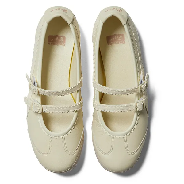 Giày Bệt Nữ Onitsuka Tiger The Mexico 66 TGRS 1182A660.752 Màu Trắng Kem Size 37