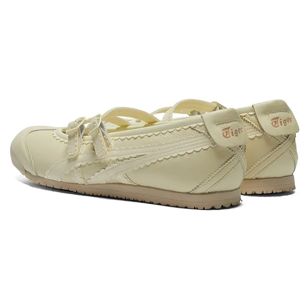 Giày Bệt Nữ Onitsuka Tiger The Mexico 66 TGRS 1182A660.752 Màu Trắng Kem Size 37