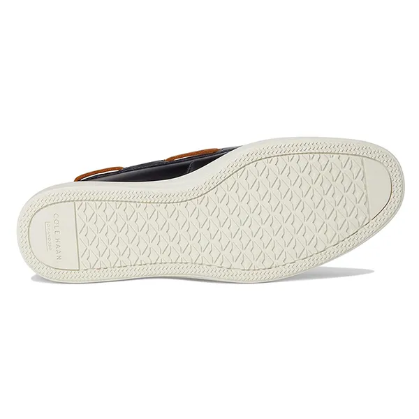 Giày Lười Nam Cole Haan GCC Boat Màu Xanh Navy Size 41.5