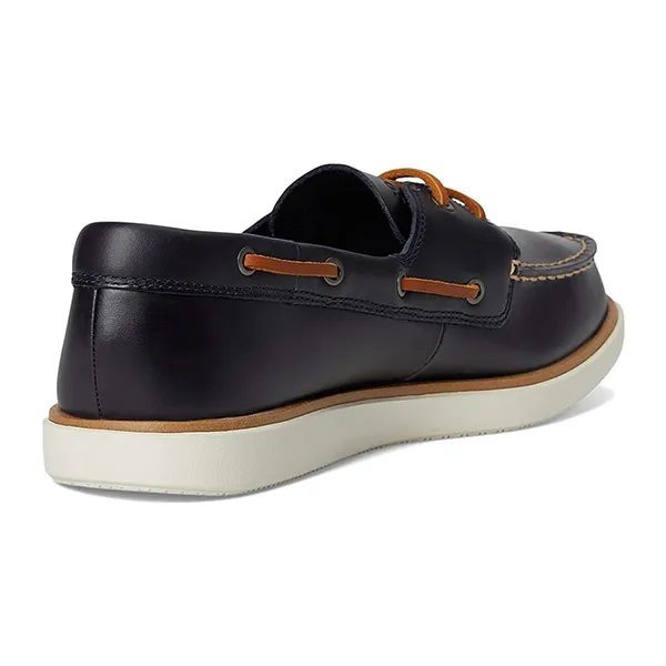 Giày Lười Nam Cole Haan GCC Boat Màu Xanh Navy Size 41.5