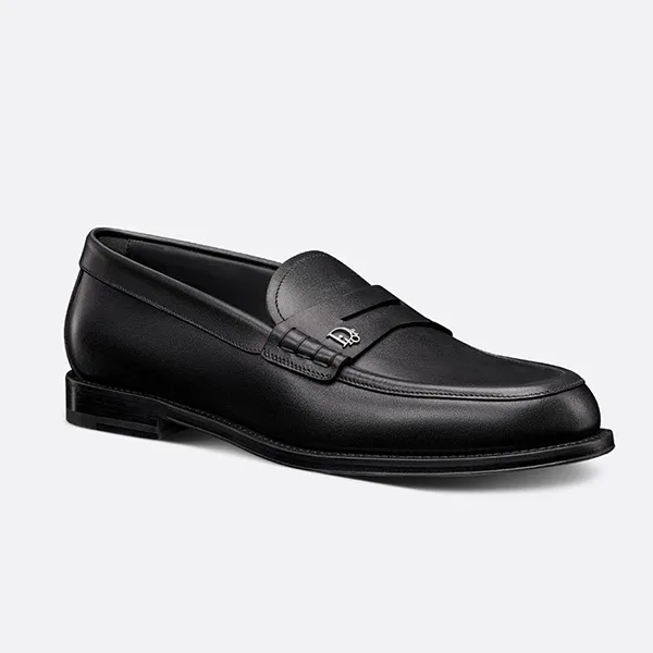 Giày Lười Nam Dior Granville Loafer 3LO129ZGK-H900 Màu Đen Size 41