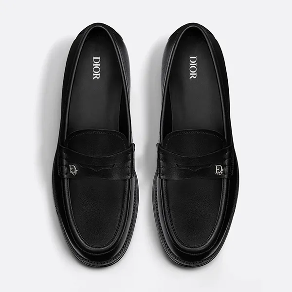 Giày Lười Nam Dior Granville Loafer 3LO129ZGK-H900 Màu Đen Size 41