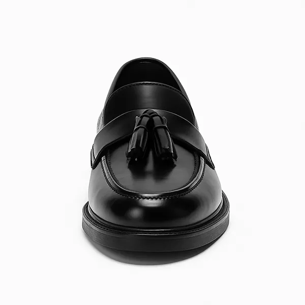 Giày Lười Nam Duca Di Morrone ASCANIO_PELLE_NERO Màu Đen Size 40