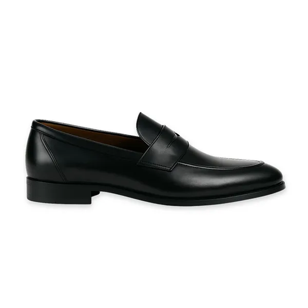 Giày Lười Nam Duca Di Morrone LEONE_PELLE_NERO Màu Đen Size 40