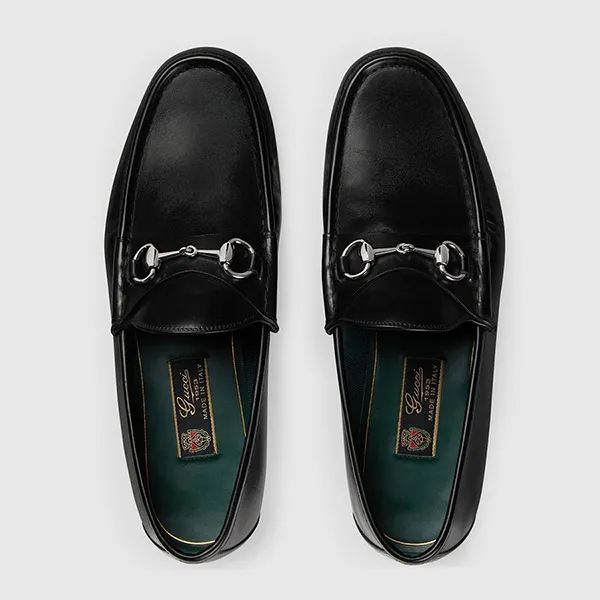 Giày Lười Nam Gucci Loafer With Horsebit 'Black' 757769-AACFG-1000 Màu Đen Size 39