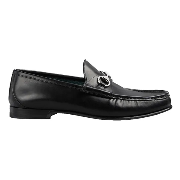 Giày Lười Nam Gucci Loafer With Horsebit 'Black' 757769-AACFG-1000 Màu Đen Size 39