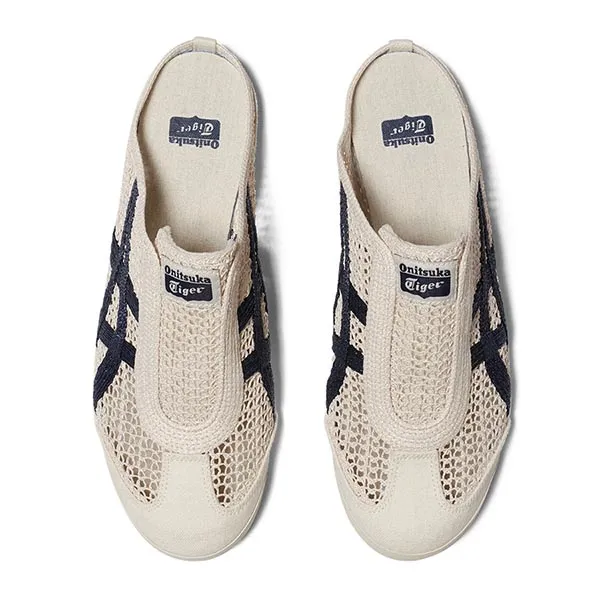 Giày Lười Nam Onitsuka Tiger Mexico 66 Slip Beige Blue 1183C123-200 Màu Be Xanh Size 37