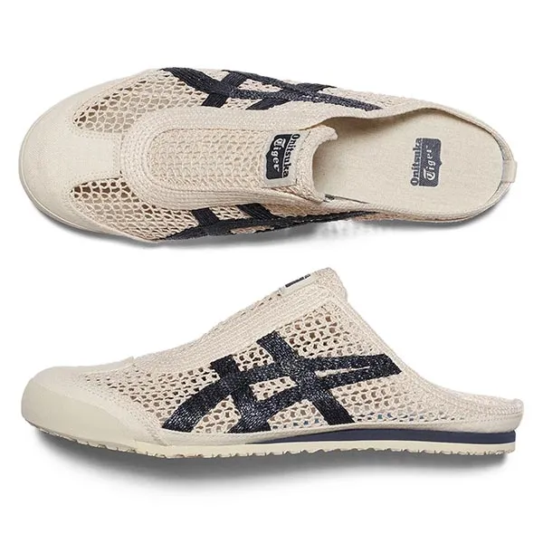 Giày Lười Nam Onitsuka Tiger Mexico 66 Slip Beige Blue 1183C123-200 Màu Be Xanh Size 37