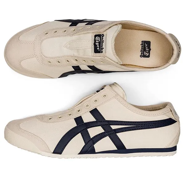 Giày Lười Onitsuka Tiger Mexico 66 Slip On 1183A360-205 Màu Trắng - Xanh Size 39
