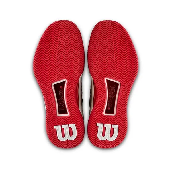 Giày Pickleball/Tennis Nữ Wilson Intrigue Tour Women's Shoe WRS336750U Màu Trắng Đỏ Size 38.5