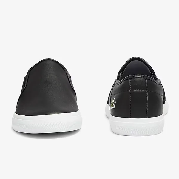 Giày Slip On Nam Lacoste Men's Tatalya Leather 37CMA0093 312 Màu Đen Size 42.5