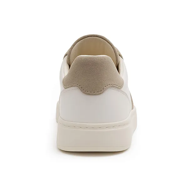 Giày Sneaker Nam Duca Di Morrone IVAN_CAM_BIANCO Màu Be Trắng Size 40