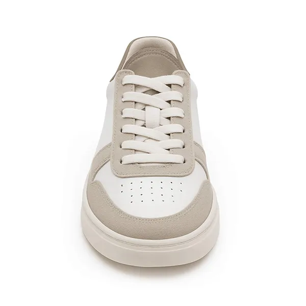Giày Sneaker Nam Duca Di Morrone IVAN_CAM_BIANCO Màu Be Trắng Size 40