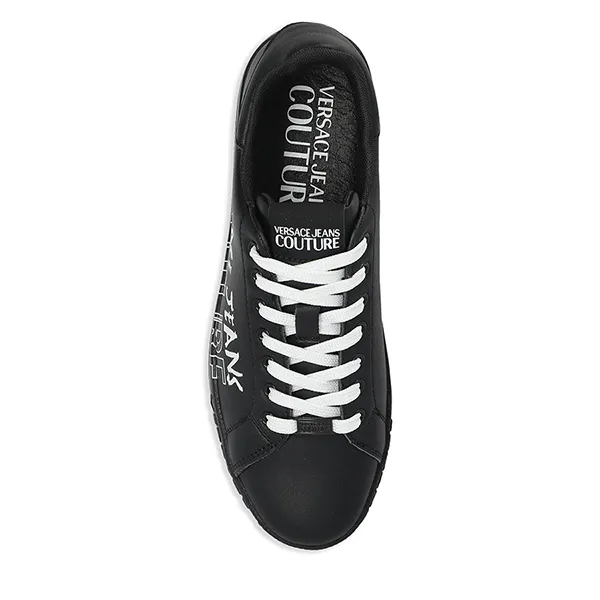 Giày Sneaker Nam Versace Jeans Couture Logo-print Màu Đen Size 38
