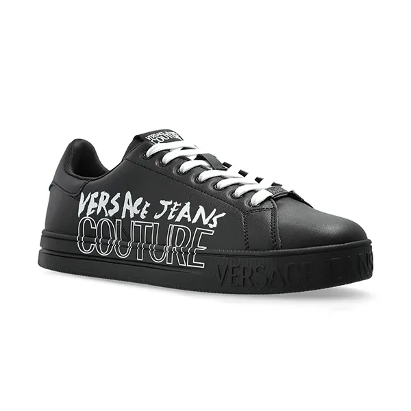 Giày Sneaker Nam Versace Jeans Couture Logo-print Màu Đen Size 38