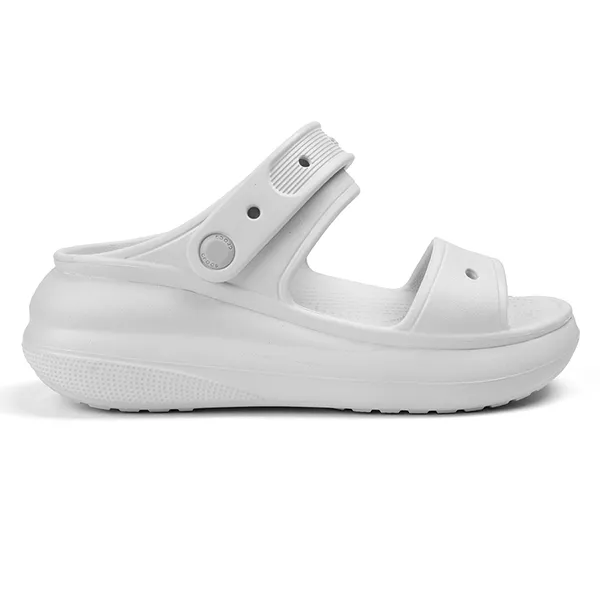 Giày Sục Nữ Crocs Women's Classic Crush Sandal Elephant Màu Xám Size 35