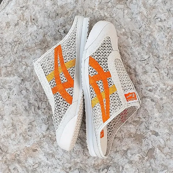Giày Sục Onitsuka Tiger Mexico 66 Sabot Orange 1183C123-251 Màu Cam Kem Size 36