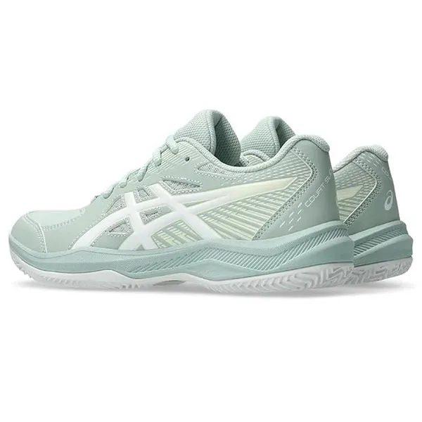 Giày Tennis/Pickleball Asics Game FF Lichen Rock White 1042A284-300 Màu Xanh Green Size 37