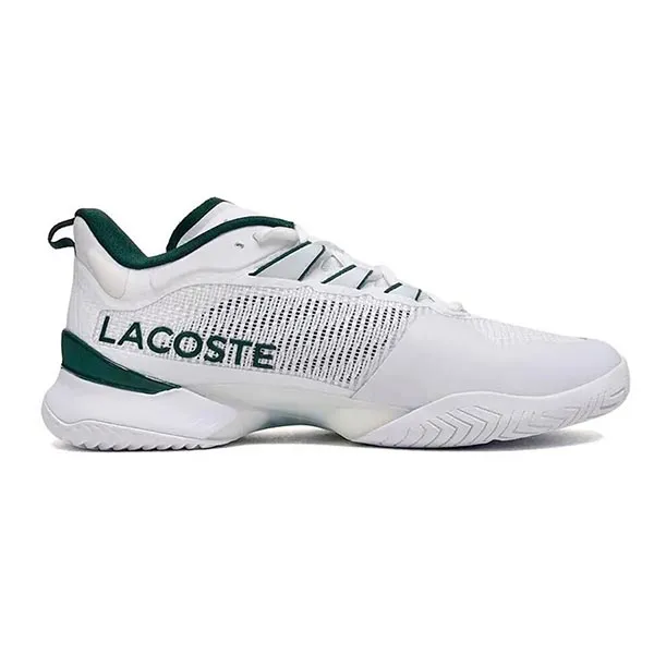 Giày Tennis/Pickleball Nam Lacoste Men's AG-LT23 Ultra Tennis Shoes Màu Trắng - Xanh Lá Size 41