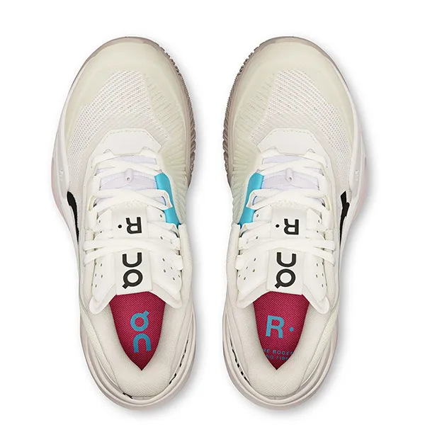 Giày Tennis/Pickleball Nữ On Running The Roger Pro Fire Women 3WF30032626 Màu Trắng Ngà Size 36.5