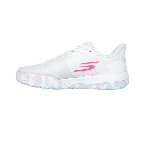 Giày Tennis/Pickleball Nữ Skechers Viper Court Pro 2.0 172109 WMLT White Màu Trắng Size 35