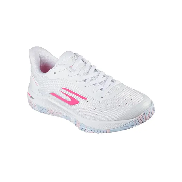 Giày Tennis/Pickleball Nữ Skechers Viper Court Pro 2.0 172109 WMLT White Màu Trắng Size 35