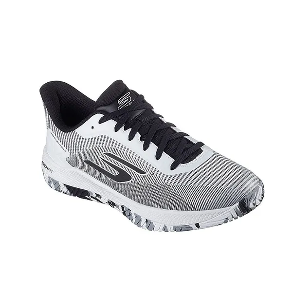 Giày Tennis/Pickleball Nam Skechers Viper Court Pro 2.0 ‘White’ 246109-WBK Màu Xám Trắng Size 41