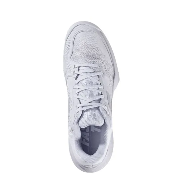 Giày Tennis/Pickleball Babolat Jet Mach 3 All Court 3A1S25B630-1072 Màu Xám Trắng Size 36.5
