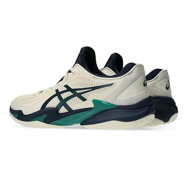 Giày Thể Thao Asics Court FF 3 Shoes 1041A370-105 Màu Kem - Navy Size 39.5