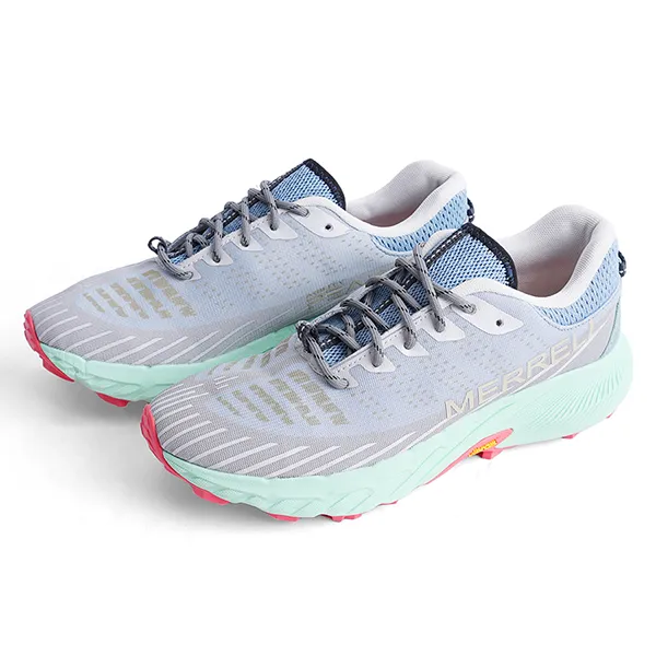Giày Thể Thao Nữ Merrell Morphlite Road-To-Trail Running Shoes Frost Blue Màu Xanh Dương Nhạt Size 38