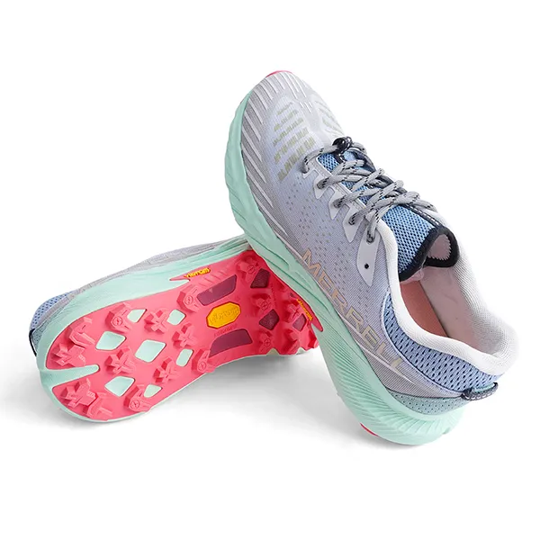 Giày Thể Thao Nữ Merrell Morphlite Road-To-Trail Running Shoes Frost Blue Màu Xanh Dương Nhạt Size 38