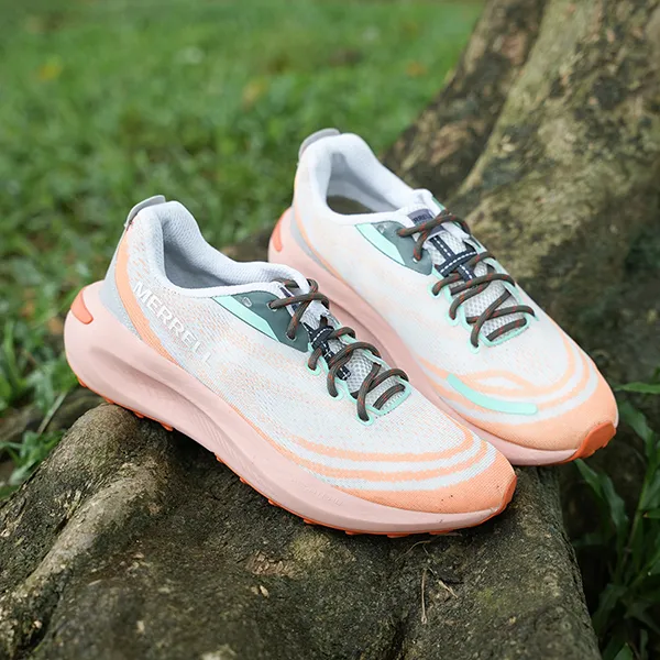 Giày Thể Thao Merrell Morphlite Road-To-Trail Running Shoes Salmon Màu Hồng Cam Size 42