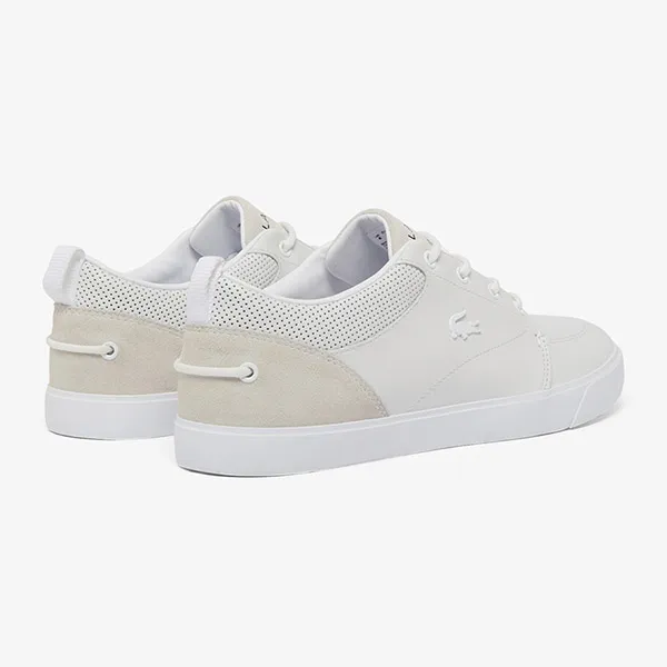 Giày Thể Thao Nam Lacoste Bayliss Leather Sneakers 49CMA0044 21G Màu Trắng Size 39.5