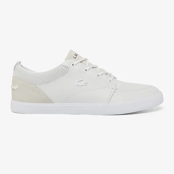Giày Thể Thao Nam Lacoste Bayliss Leather Sneakers 49CMA0044 21G Màu Trắng Size 39.5