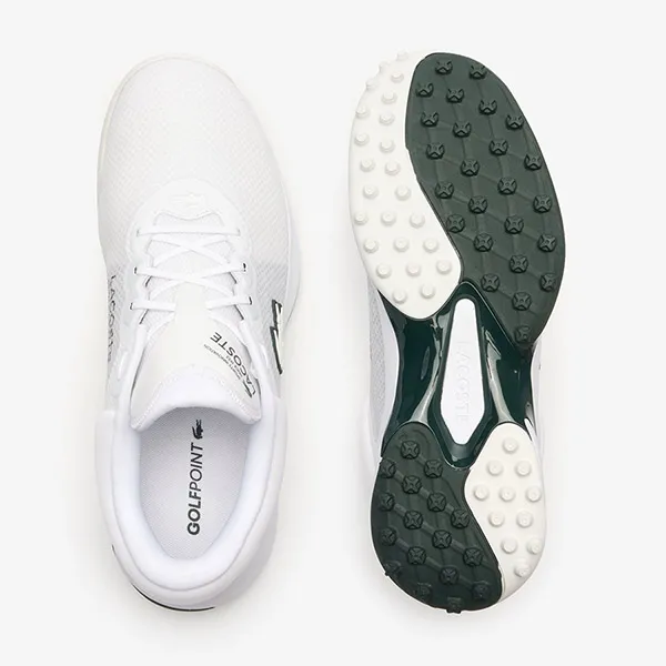 Giày Thể Thao Nam Lacoste Golf Point WHT/DK GRN 47SMA0033 1R5 Màu Trắng Size 9
