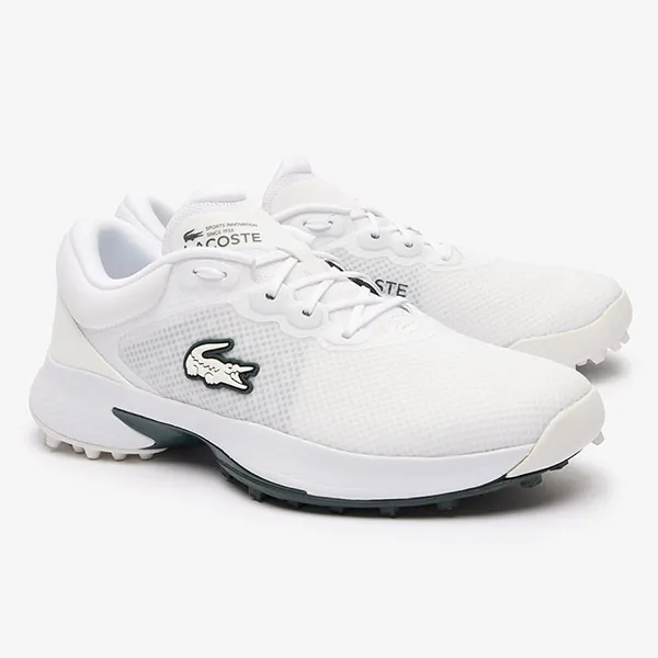 Giày Thể Thao Nam Lacoste Golf Point WHT/DK GRN 47SMA0033 1R5 Màu Trắng Size 9