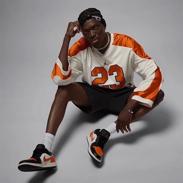 Giày Thể Thao Nam Nike Air Jordan 1 Low ‘Shattered Backboard’ 553558-081 Màu Đen Size 40