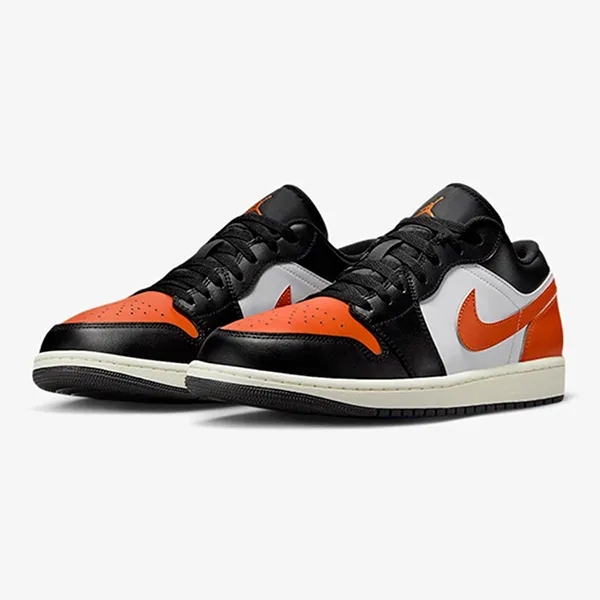 Giày Thể Thao Nam Nike Air Jordan 1 Low ‘Shattered Backboard’ 553558-081 Màu Đen Size 40