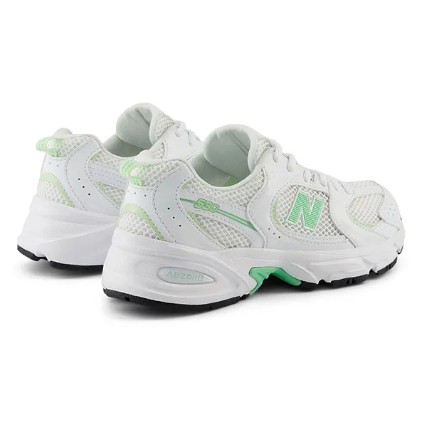 Giày Thể Thao New Balance GR530SM Shoes Màu Trắng - Xanh Green Size 36