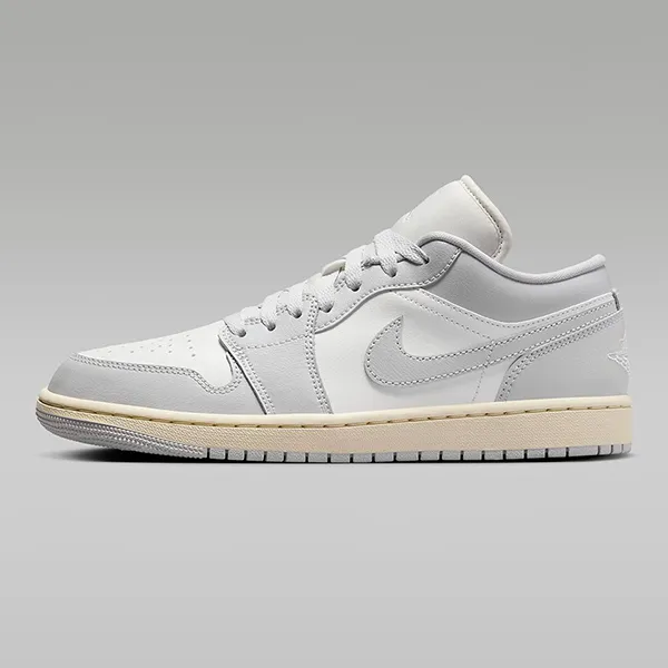 Giày Thể Thao Nike Air Jordan 1 Low DC0774-103 Màu Xám/Trắng Size 36.5