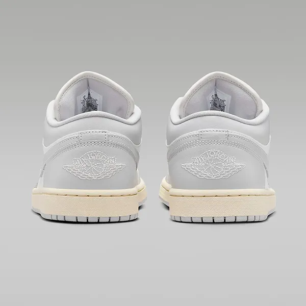 Giày Thể Thao Nike Air Jordan 1 Low DC0774-103 Màu Xám/Trắng Size 36.5
