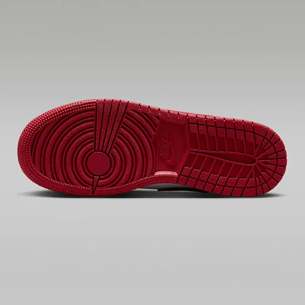 Giày Thể Thao Nike Air Jordan 1 Low (GS) Summit White Varsity Red 553560-166 Màu Trắng - Đỏ Size 36