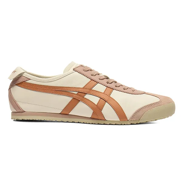Giày Thể Thao Onitsuka Tiger Mexico 66 Birch/Rust Orange 1183C102-204 Màu Cam Be Hồng Size 40.5