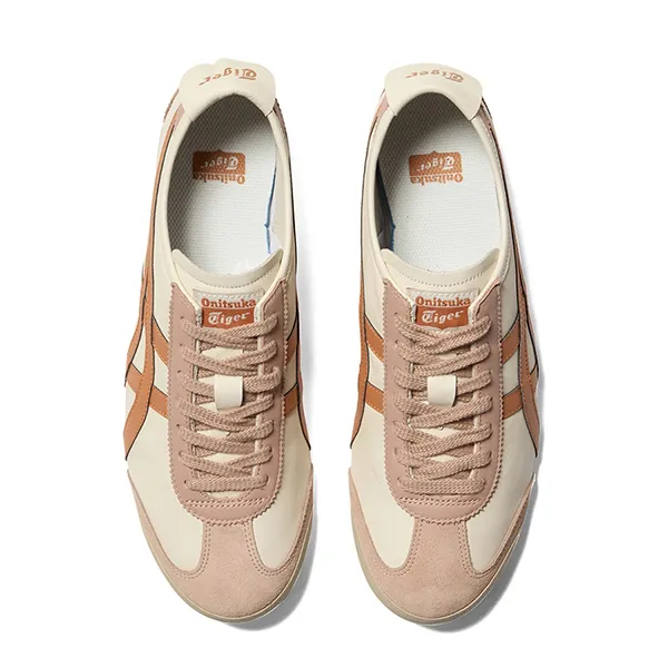 Giày Thể Thao Onitsuka Tiger Mexico 66 Birch/Rust Orange 1183C102-204 Màu Cam Be Hồng Size 40.5