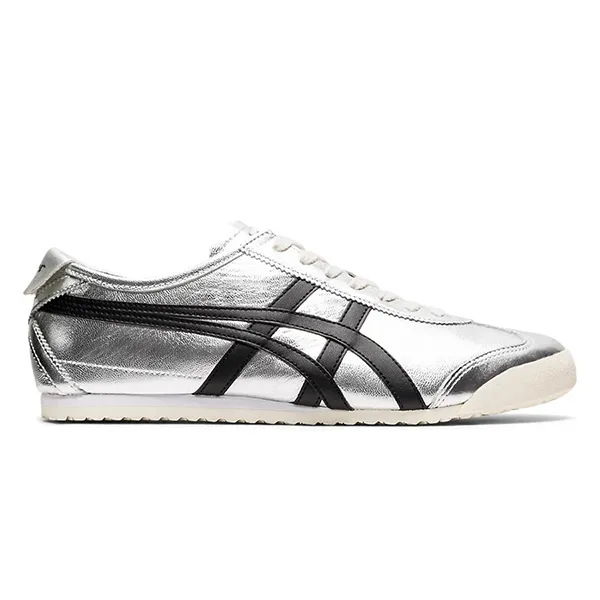 Giày Thể Thao Onitsuka Tiger Mexico 66 Pure Silver Black 1183B566-020 Màu Bạc Size 36