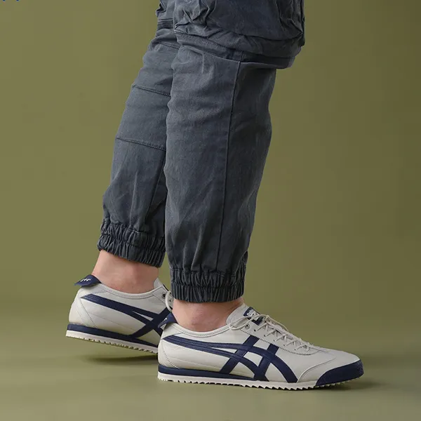 Giày Thể Thao Onitsuka Tiger Mexico 66 SD Birch Peacoat 1183A872 200 Màu Xanh Trắng Size 36