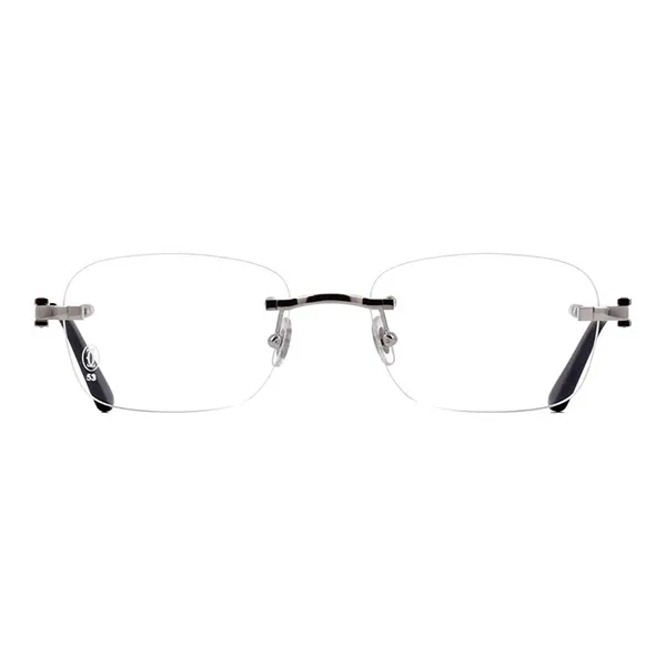Gọng Kính Nam Cartier CT0290O 002 Màu Bạc
