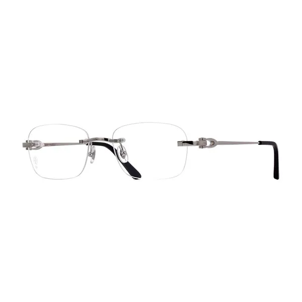 Gọng Kính Nam Cartier CT0290O 002 Màu Bạc